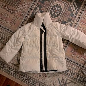 Uniqlo Jil Sander J+ puffer white jacket